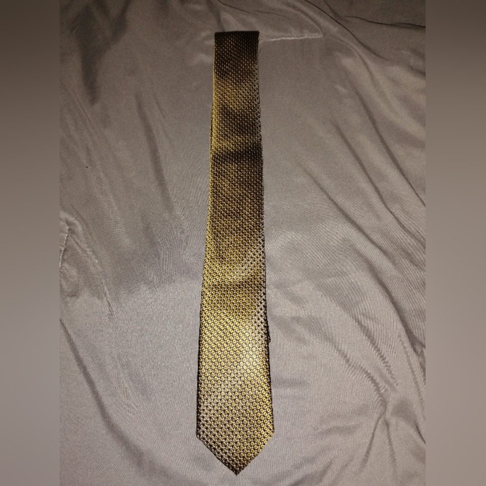 RW&CO. Gold and Black Men's Tie
